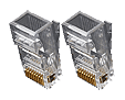 Коннекторы RJ-45 UTP 5e